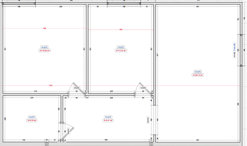 Wohnungstyp B mit 60 Quadratmetern